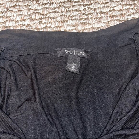 Black Sleeveless Top with Sheer Panels - Picture 5 of 5